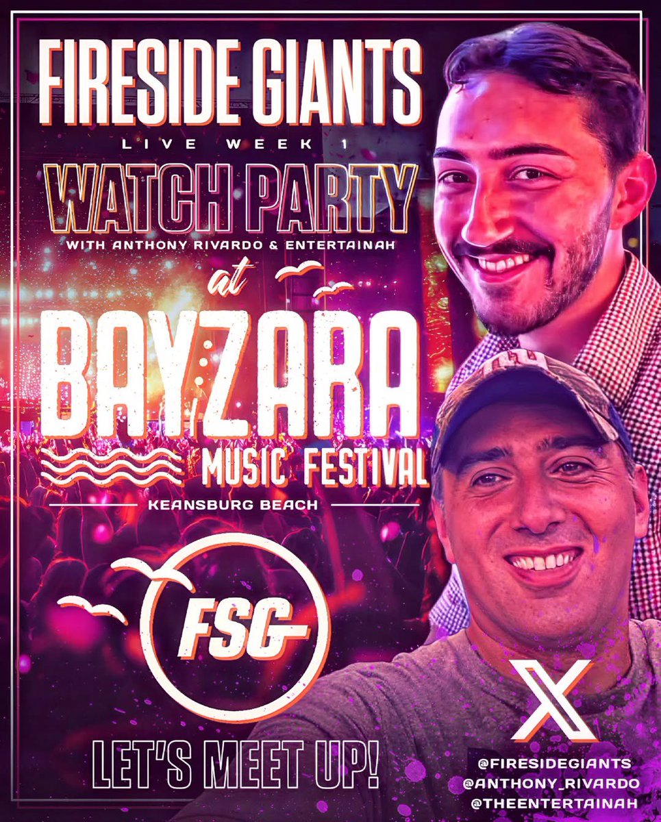 Fireside Giants (@firesidegiants) on Twitter photo 🚨ANNOUNCEMENT: Come watch Giants vs Commanders Week 1 Hosted by Fireside Giants (<a href="/Anthony_Rivardo/">Anthony Rivardo</a>) & The Entertainah Talkin Sports (<a href="/TheEntertainah/">The Entertainah</a>). #NYGiants 🚨ANNOUNCEMENT: Come watch Giants vs Commanders Week 1 Hosted by Fireside Giants (<a href="/Anthony_Rivardo/">Anthony Rivardo</a>) & The Entertainah Talkin Sports (<a href="/TheEntertainah/">The Entertainah</a>). #NYGiants