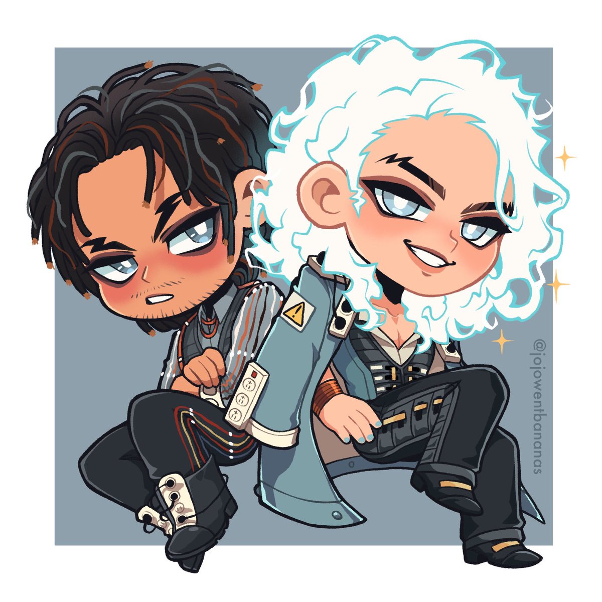 More Date Everything! fanart because this game brings me so much joy 💕 especially Eddy and Volt, they are definitely among my favourites!

#dateeverythinggame #dateeverything