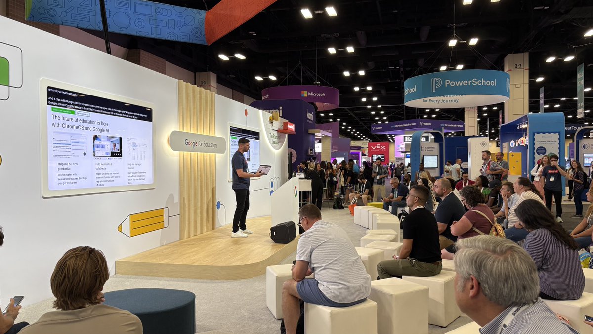 The <a href="/Lenovo/">Lenovo</a> Chromebook Plus 14 powered by MediaTek Kompanio Ultra was on display at #ISTELive25, giving educators a firsthand look at what's possible when on-device AI and blazing performance meets the classroom. Thanks to everyone who stopped by to experience it in action.