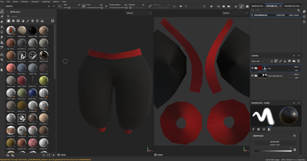 ControlFangs's tweet image. Making some pants for the gremlin hopefully will be done soon