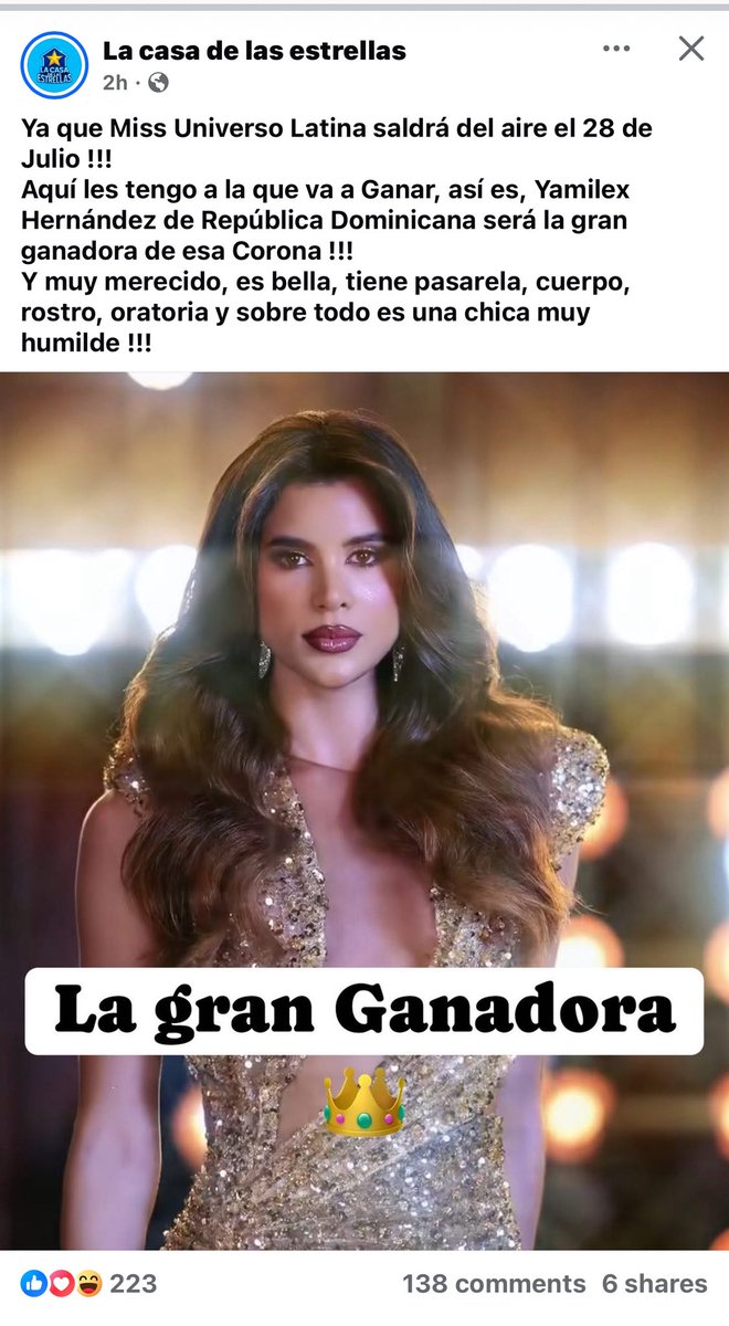 #MULER #MissUniverseElReality