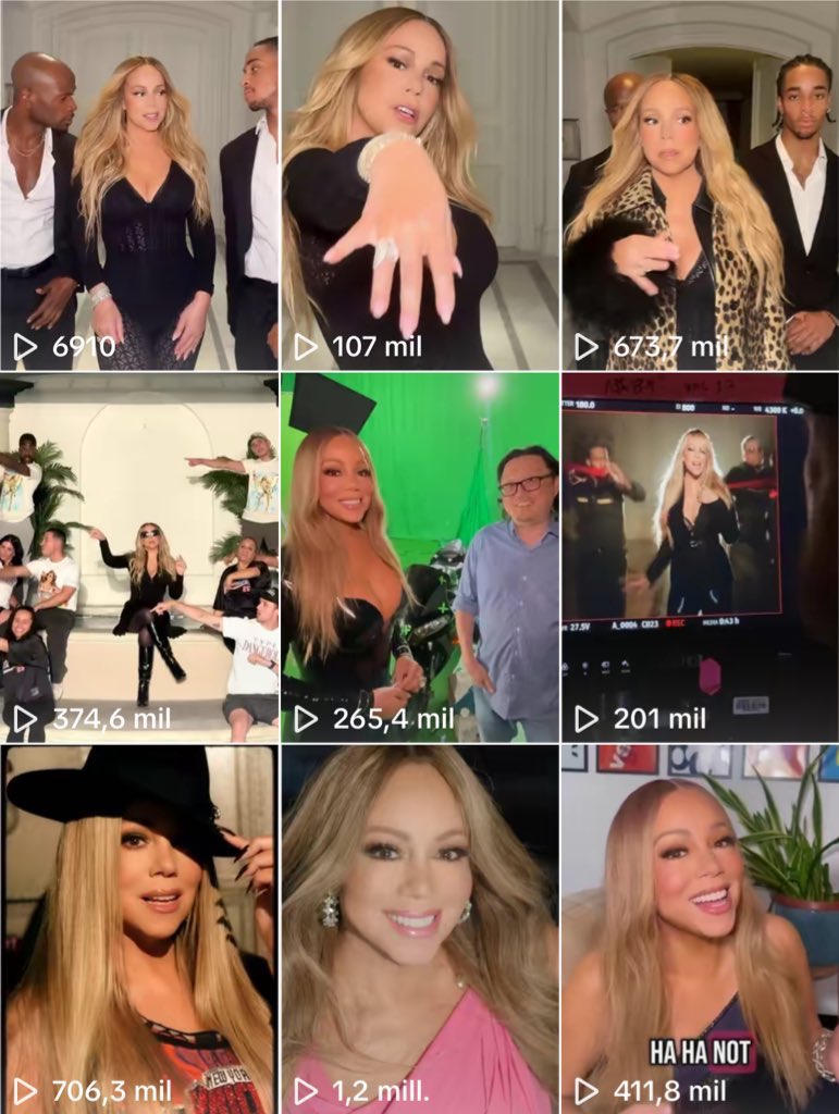 Those who judged Mariah and reproached her for liittle promoting Caution, will not be able to say the same now with MC16, cuz Type Dangerous is receiving support on the 📻 and is being promoted on TikTok by herself.

I hope these actions are a reflection of what this era will be!