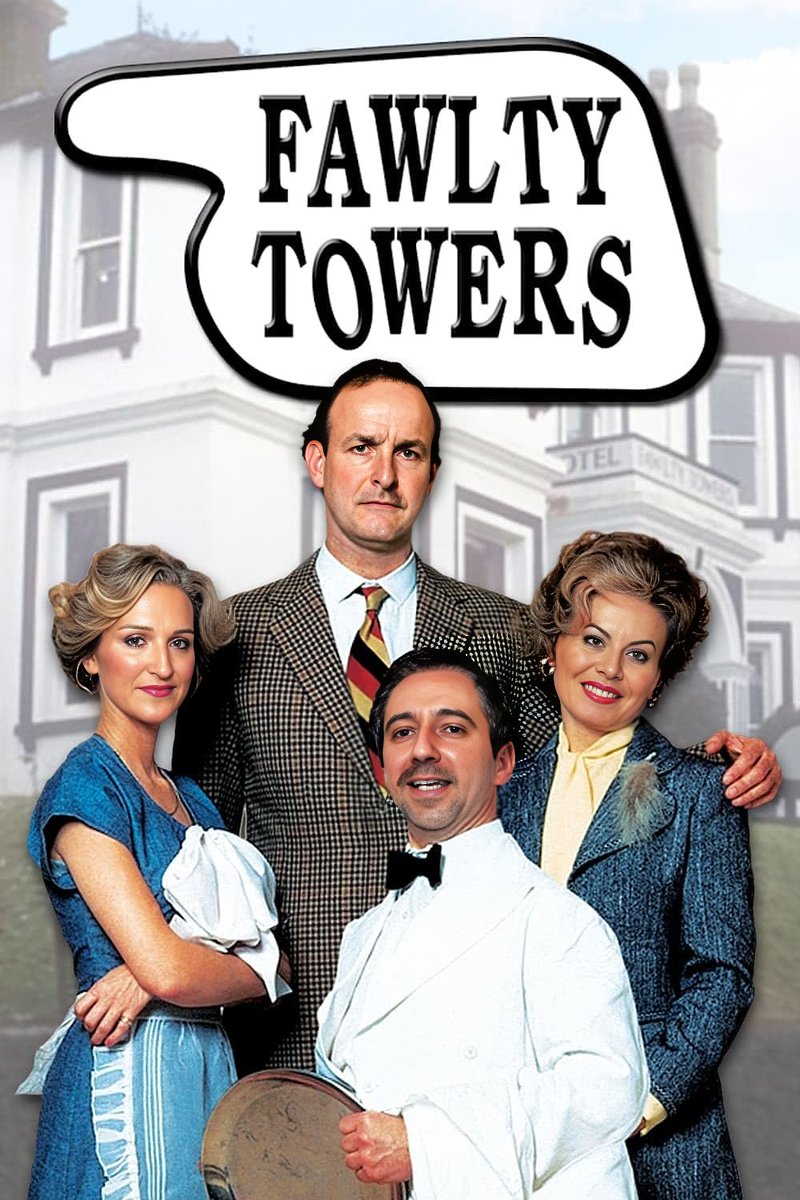 I was reminded of Fawlty Towers earlier.

Meehole Fawlty
Jenny from the Posh Block Fawlty
Polly Mc Entee
Manuel Harris

🤭