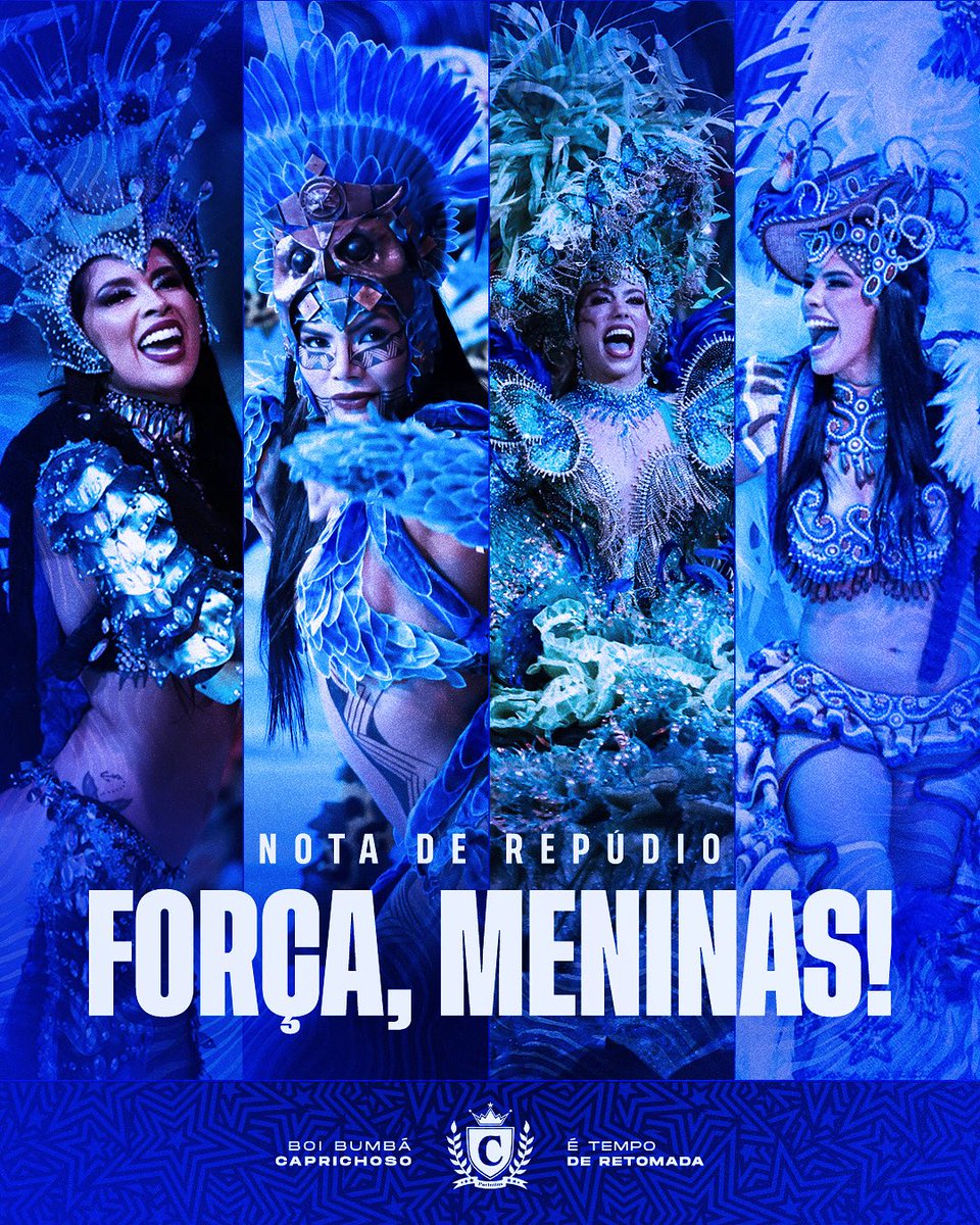 NOTA DE REPÚDIO

O Boi Caprichoso vem a público manifestar seu total repúdio às declarações ofensivas, preconceituosas e carregadas de misoginia e xenofobia, proferidas por um torcedor do boi contrário, que circulam nas redes sociais. As falas atingem diretamente os nossos itens,