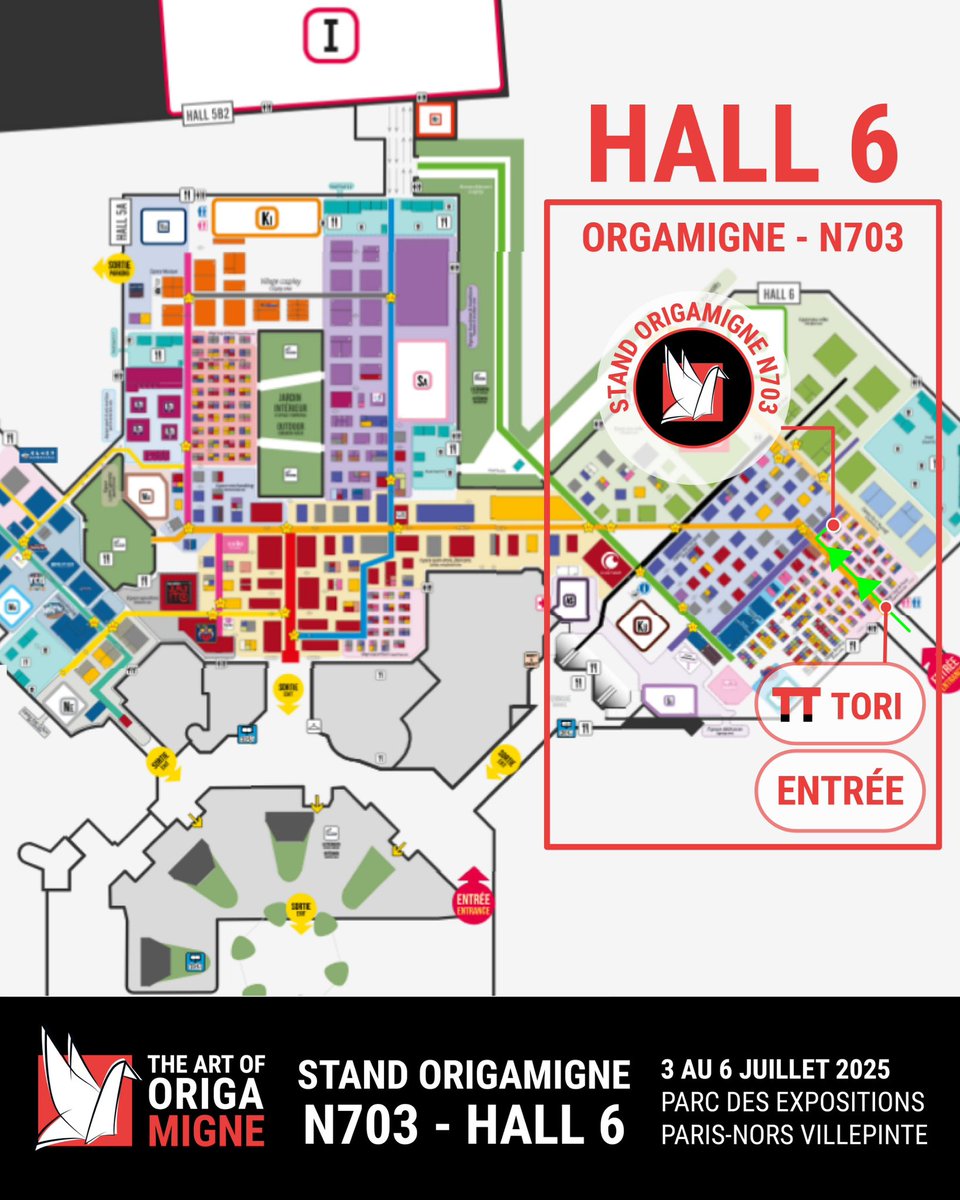 ⭐️Du 3 au 6 Juillet 2024 
❤️Retrouvez moi à <a href="/japanexpo_fr/">japanexpo_fr</a> 
📍Parc des expositions Villepinte
👉Stand Origamigne - N703 Hall 6
✨Venez nombreux !!
🔥KAMEHAMEHA !!!

#JapanExpo2025 #JapanExpoParis #JapanExpo