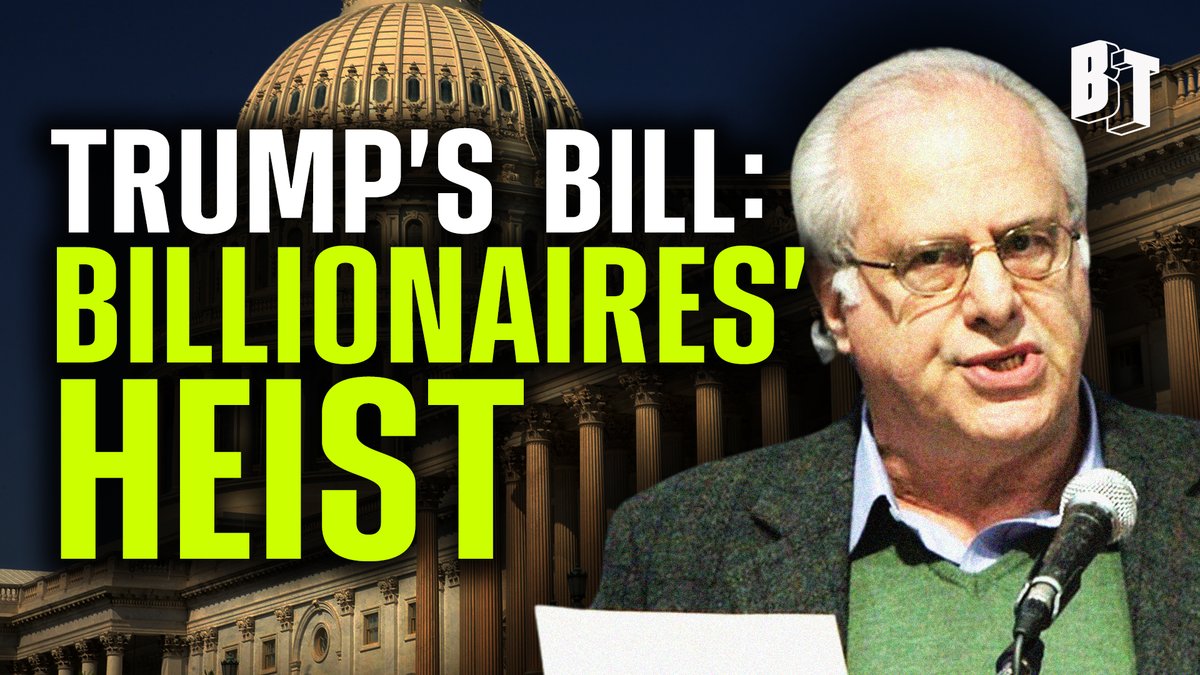 BreakThrough News (@btnewsroom) on Twitter photo Trump and the Den of Thieves, aka Congress w/ <a href="/profwolff/">Richard D. Wolff</a>
WATCH: youtu.be/OQy-9-pStUM Trump and the Den of Thieves, aka Congress w/ <a href="/profwolff/">Richard D. Wolff</a>
WATCH: youtu.be/OQy-9-pStUM