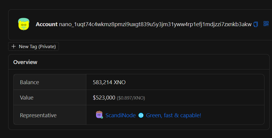 Reddit user is up to almost 600K nano now. This could be the greatest trade in history (in my opinion).