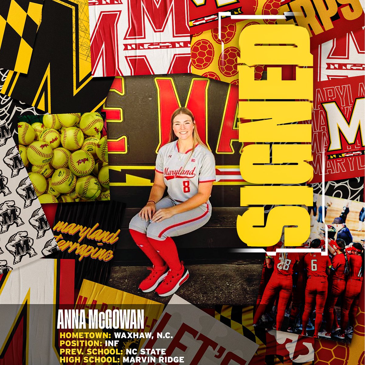 TerpsSoftball's tweet image. 𝐒𝐢𝐠𝐧𝐞𝐝 ✍️
We are so excited to announce another new addition to our Terp family…let’s welcome Anna McGowan to College Park! 🐢
#FearTheTurtle