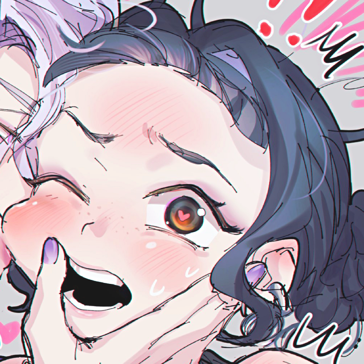˖ ࣪ ⊹  (🐶) matching icons .ᐟ
ෆ mystery × zoey ෆ
⤷ art by: <a href="/fflyfish777/">Fly3fish</a>  
#KPOPDEMONHUNTERS #zoeystery