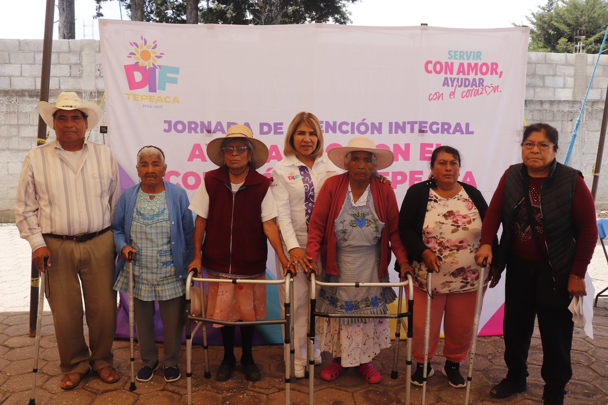 DIF_Tepeaca's tweet photo. 💜👐🏻La Presidenta Honoraria Judith Juárez Sarmiento y el equipo del #SMDIFTepeaca llevó hasta San Lorenzo Joya de Rodríguez una jornada más de atención integral gratuito; con servicios médicos, psicológicos, alimentarios y de asesoría jurídica a las familias que lo necesitan. https://t.co/aU47wn0F3v