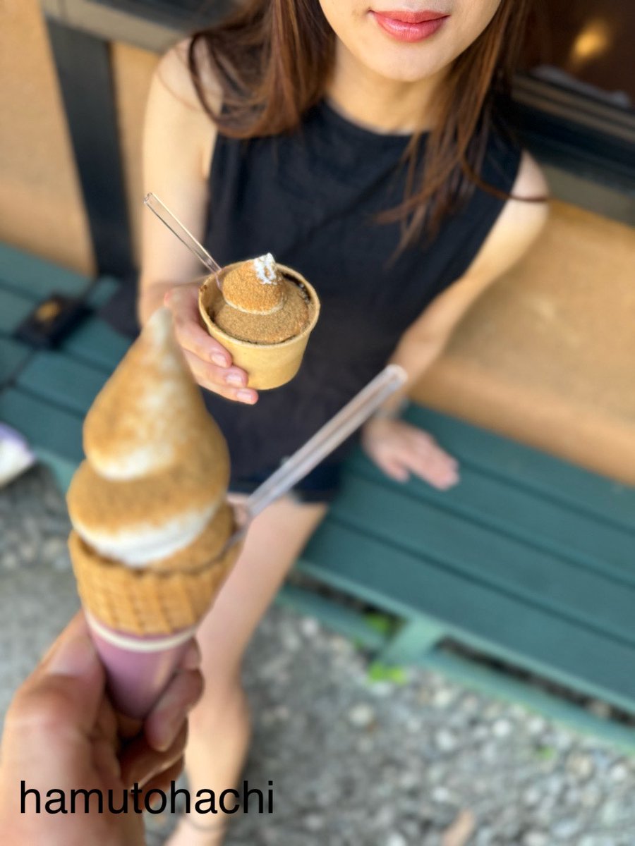 ちょっとした隙間時間に、🐹ちゃんと2人で🚗💭こんな時間があるけん頑張れるんすよ😝