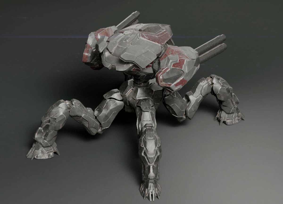 NexusWars_'s tweet image. Saradook's military marvels, the Devastator Model 61 Mk-1 reigns supreme. A 25-foot testament to tactical supremacy, this quad-legged titan boasts unparalleled firepower with its quartet of cannons, designed to maintain control on any battlefield.
First Draft model for our…