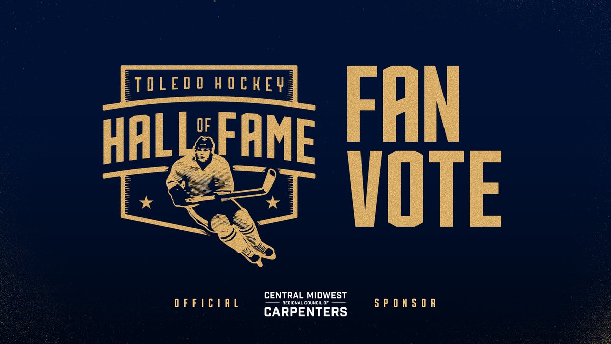 Voting is now open for next season's Toledo Hockey Hall of Fame class!

Cast your vote now through July 16: bit.ly/wal_hhofvote