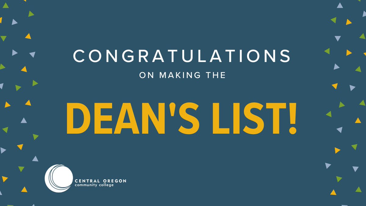 The Spring term Dean’s List is here and we couldn’t be prouder. Congratulations, Bobcats!

cocc.edu/departments/ad…