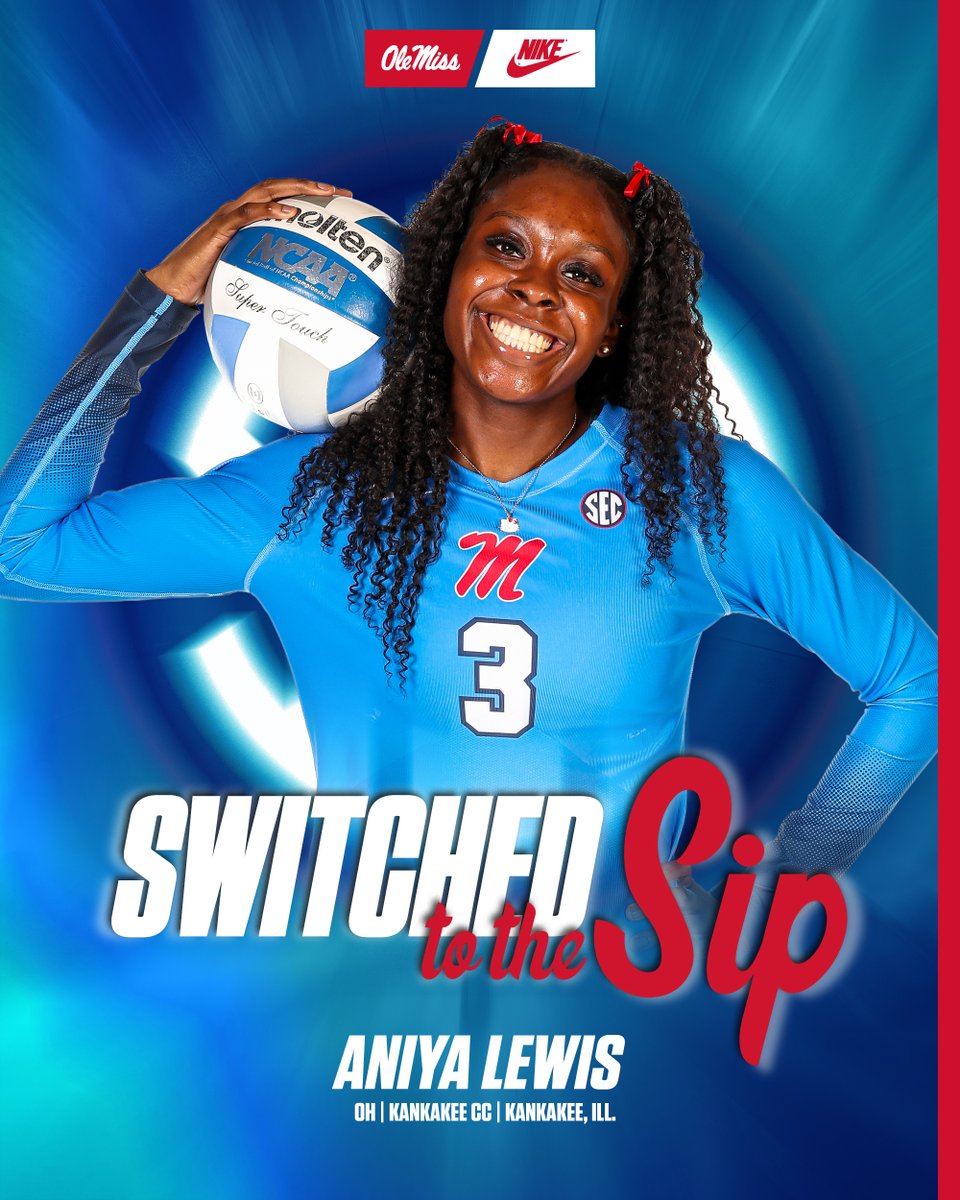 OleMissVB's tweet image. The Sip is the place to be 馃コ
Welcome to Oxford, Aniya!
馃敆 rebs.us/4l4PZPr