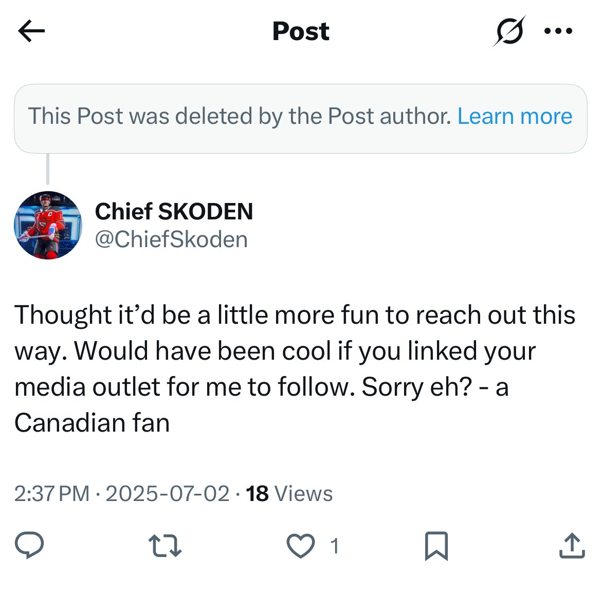 Chief SKODEN tweet media