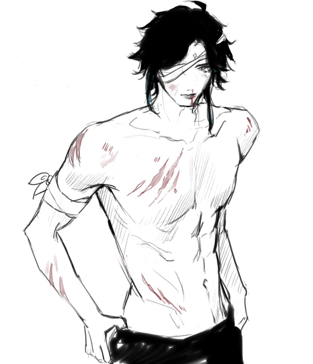 hurt #xiao #GenshinImpact #魈