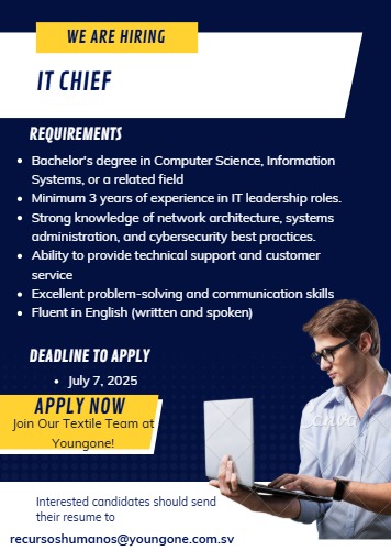 ¿Buscas una nueva oportunidad? ¡Únete a nuestra zona de talento! Consulta los requisitos en el perfil y si calificas, postúlate siguiendo las instrucciones detalladas en la imagen.