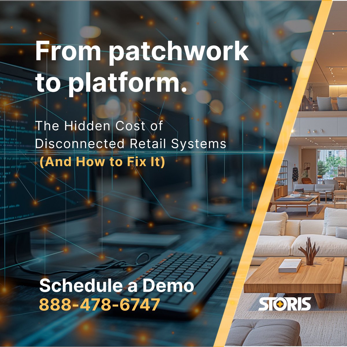 STORIS's tweet photo. Call now to speak to a Sales Specialist. No auto-attendant, no waiting. We're excited to hear your plans and tell you how STORIS can help. https://t.co/oLBywedhZS https://t.co/t8e3tnpGT2