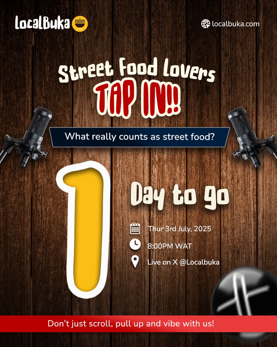 LocalBuka_app's tweet image. Clock&apos;s ticking... TikTok