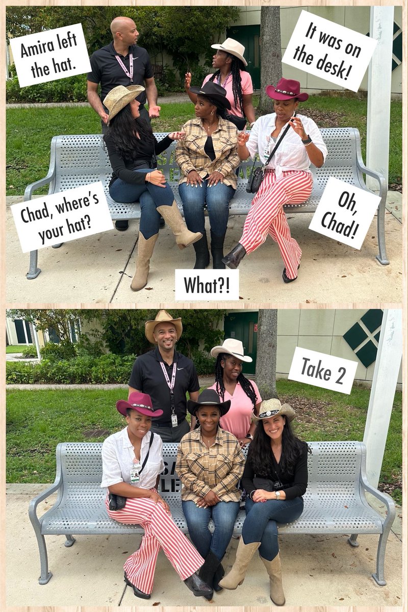 🤠 It’s Wild West Day at school, and we’re wrangling up some serious spirit! Our students and staff brought the rootin’-tootin’ fun! #WildWestDay #SpiritWeek #SchoolStyle #SaddleUp #SummerSoar 🐎