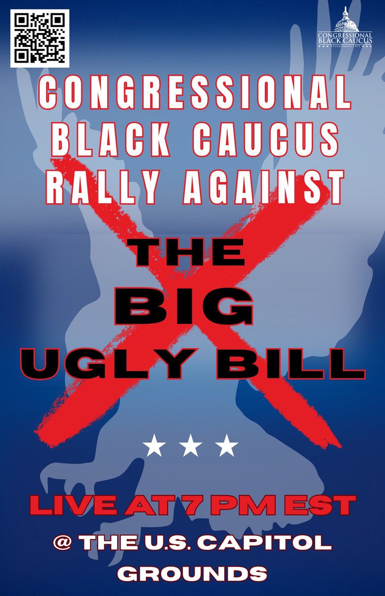 HAPPENING TONIGHT: Join the people against the Big Ugly Bill, the Billionaire Bonanza, Big Bamboozle, Big Bad Bill, Big Bigoted Bill at the U.S. Capitol at 7PM to show Congress that they don’t work for billionaires, they work for us. 

Medicaid, SNAP, Pell &amp; more are on the line.