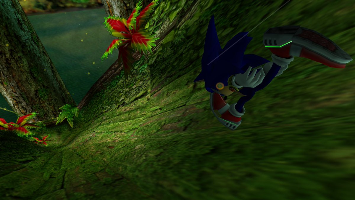 MentorDex's tweet image. Tweaked Classic Shoes, proper 3D Trial upgrade models, an option for red soles AND a cool glowing strip for the lightspeed upgrade that's yet another option?
NOW WE'RE TALKING!!!
Sonic gets one HELL of an upgrade with customisation for Dex's SA2 Tweaks 🔥