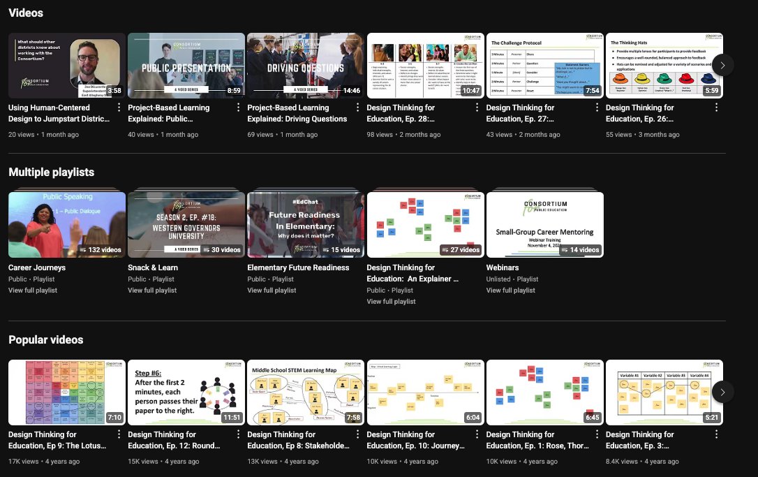 With 200+ videos ranging from #designthinking and #PBL tutorials to career interviews and elementary #FutureReady tips and tricks, be sure to check out our YouTube channel!  youtube.com/channel/UC-grZ…