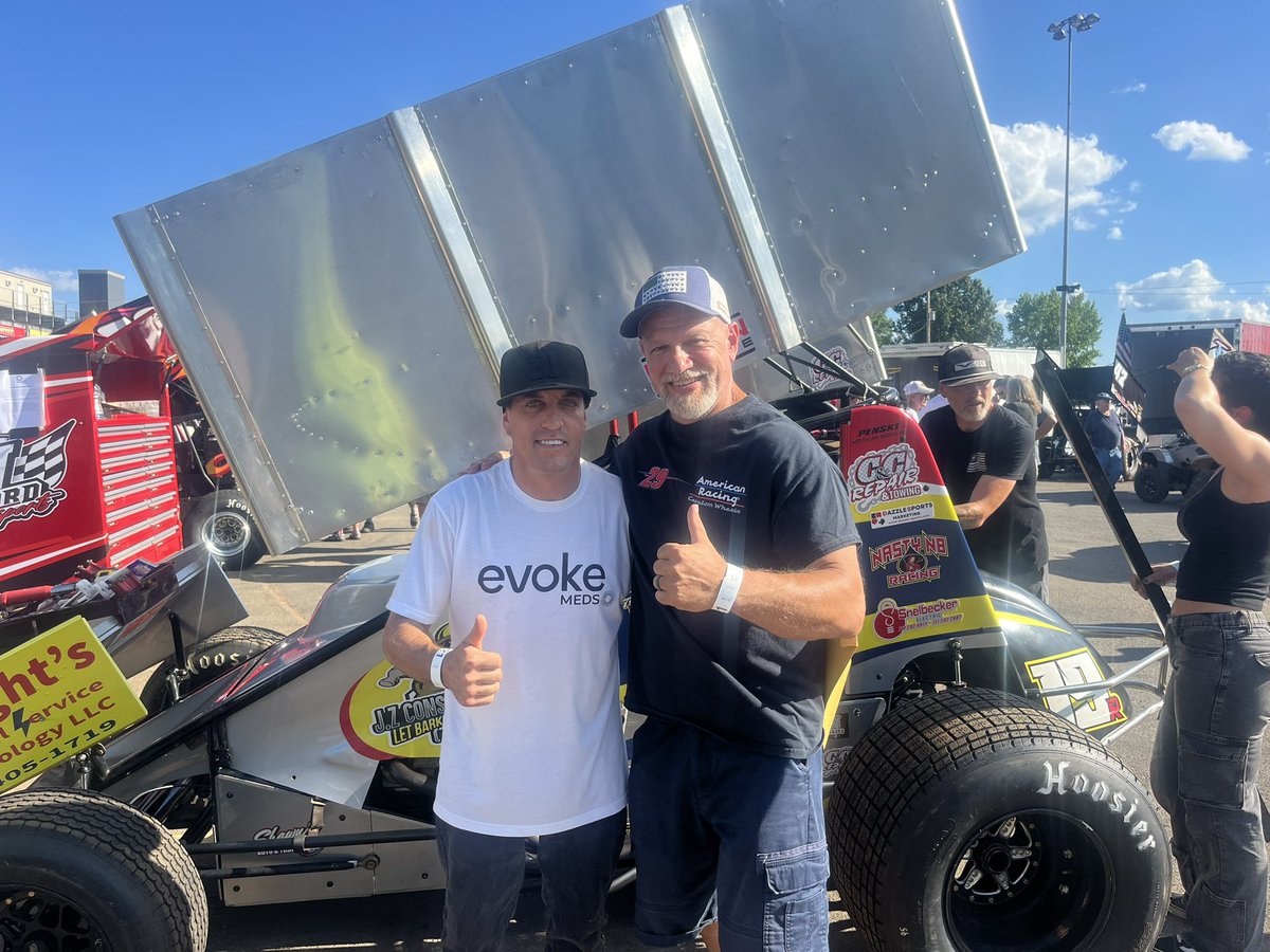 KRob112's tweet photo. Here with @RealTylerWalker @PortRoyalSpdway #PASpeedweek ๐ https://t.co/BMaDbTe2wr