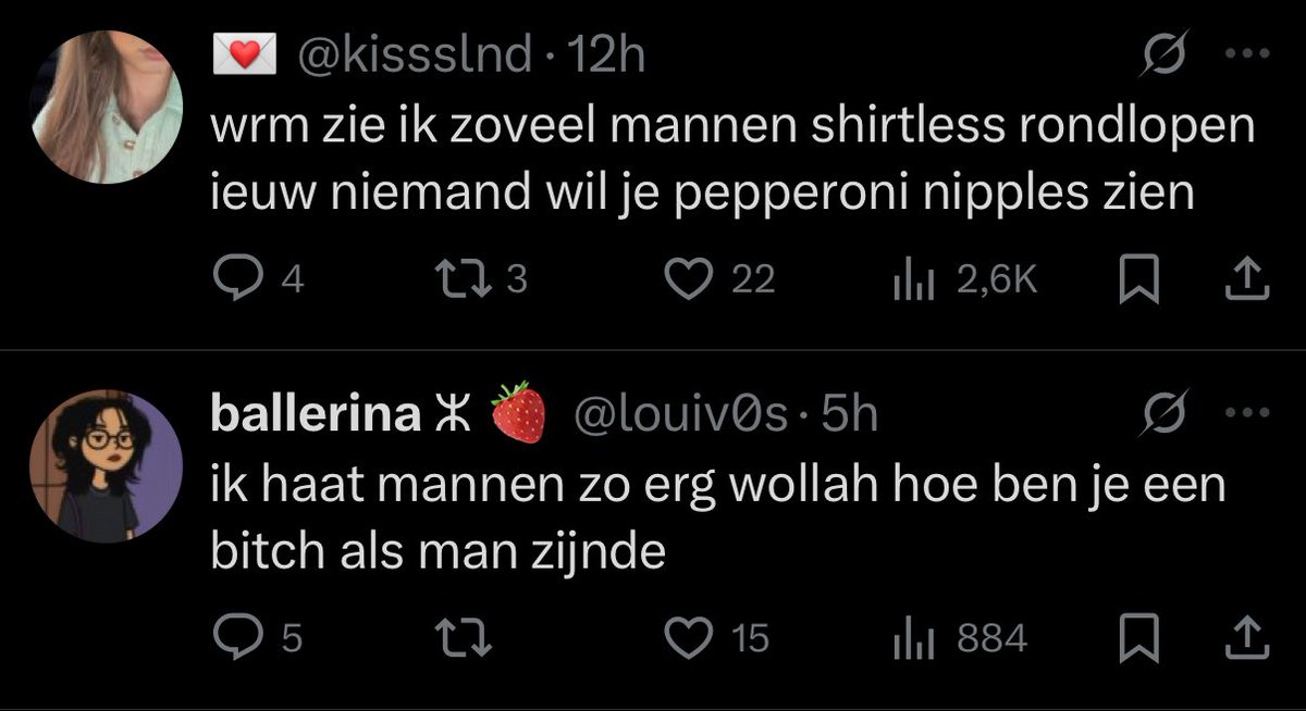 Nori_Royal's tweet photo. Ze haten mannen maar praten elke dag over ons #obsessed #superior https://t.co/4S4fn68Phd