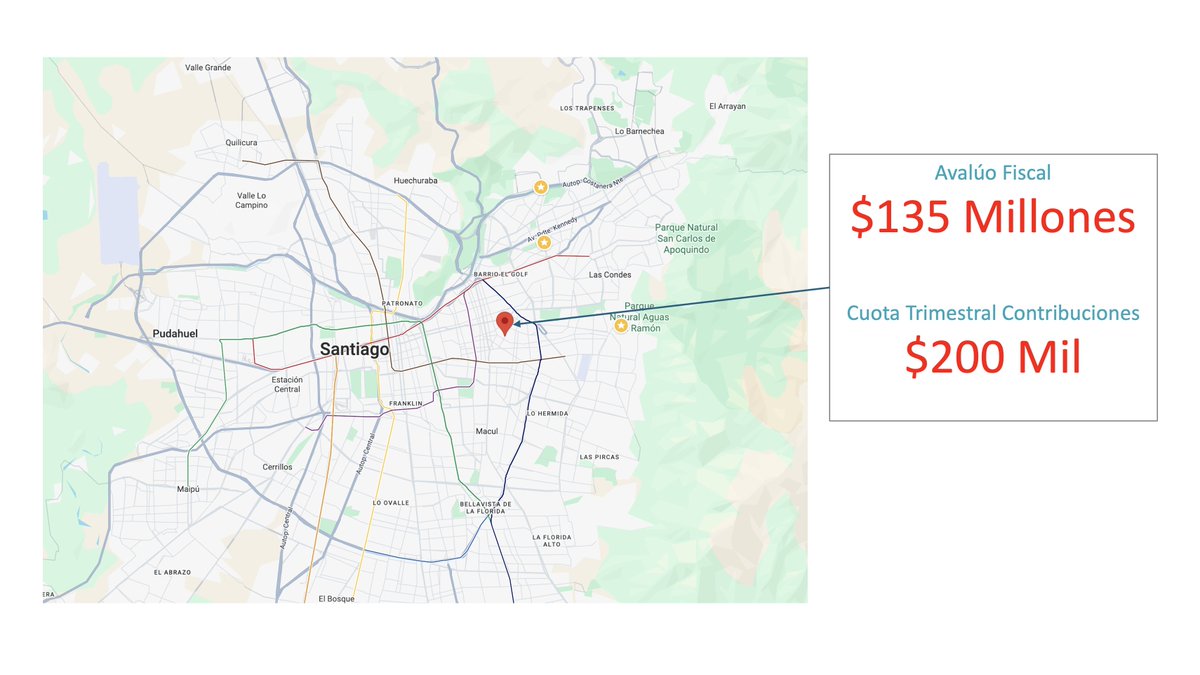 Independiente de lo que opinemos sobre las contribuciones, creo que no se conocen bien los datos

Si tienes una casa en Providencia o Ñuñoa, avaluada en $135 millones, y pagas $200 mil trimestrales...

¿Mucha o poca gente paga eso o más?

Comparto algunos datos de 2025 🧵

1/