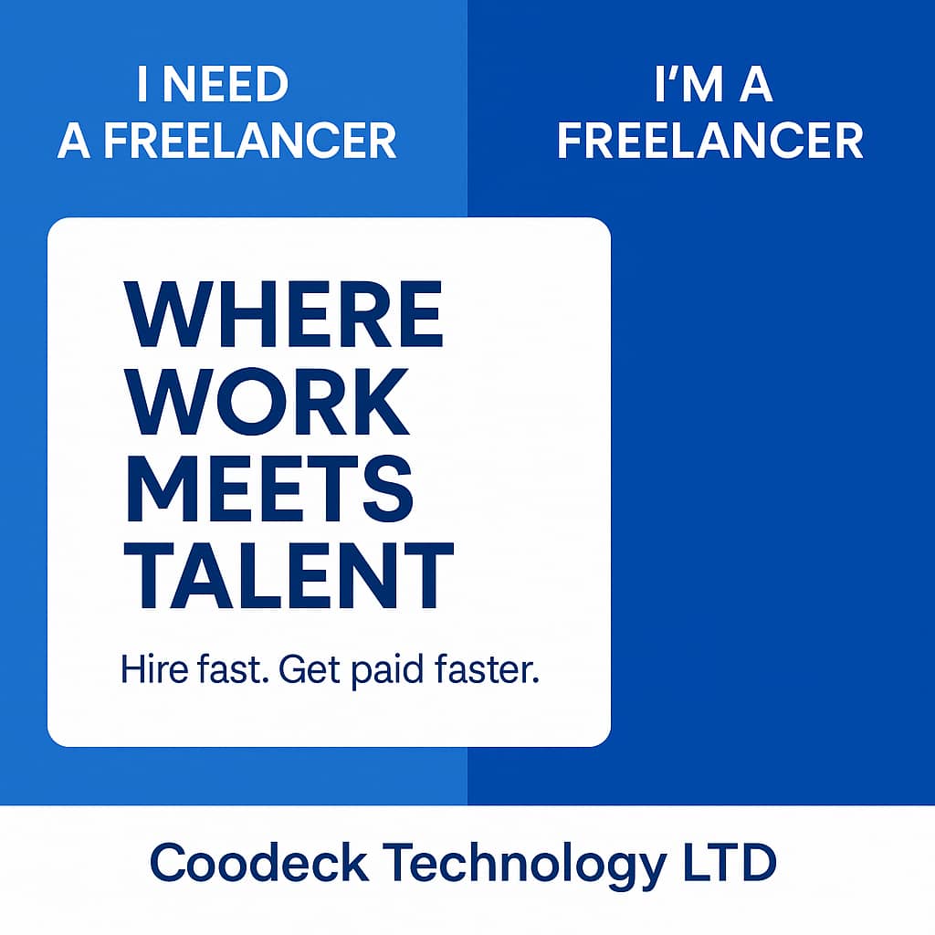 Coodeck_'s tweet image. Looking to hire or ready to get hired, Coodeck brings it all together🤝

✨ Client→Top talents
✨ Freelancer →Trusted clients.

🔗 Sign up today
💬 Tag a freelancer or business owner who needs this
👇 Drop your skill or hiring need in the comments

#techhire #coodeck #freelance