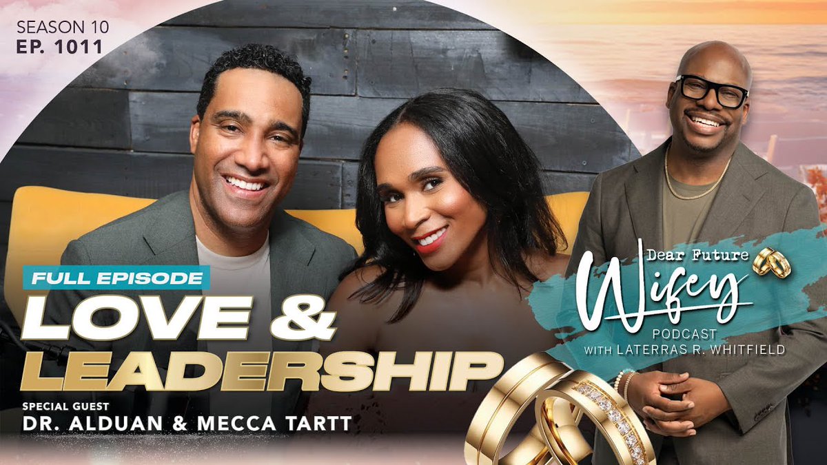 Dr. Alduan Tartt (@drtartt) on Twitter photo Ever wanted to know how to date for marriage from the very beginning and then make it work even with kids, challenges and being totally different people? Watch this episode of The Dear Wifey Podcast with host <a href="/lrwhitfield/">Laterras R Whitfield</a> drtartt.com/single-post/al… Ever wanted to know how to date for marriage from the very beginning and then make it work even with kids, challenges and being totally different people? Watch this episode of The Dear Wifey Podcast with host <a href="/lrwhitfield/">Laterras R Whitfield</a> drtartt.com/single-post/al…