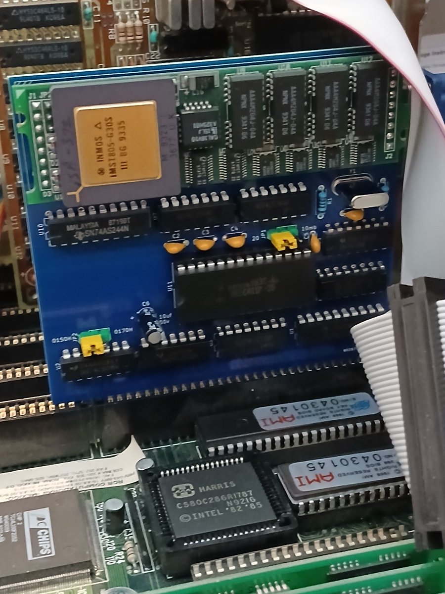 nanochess's tweet image. Ready to test. I&apos;m nervous! 😄 #retro #transputer