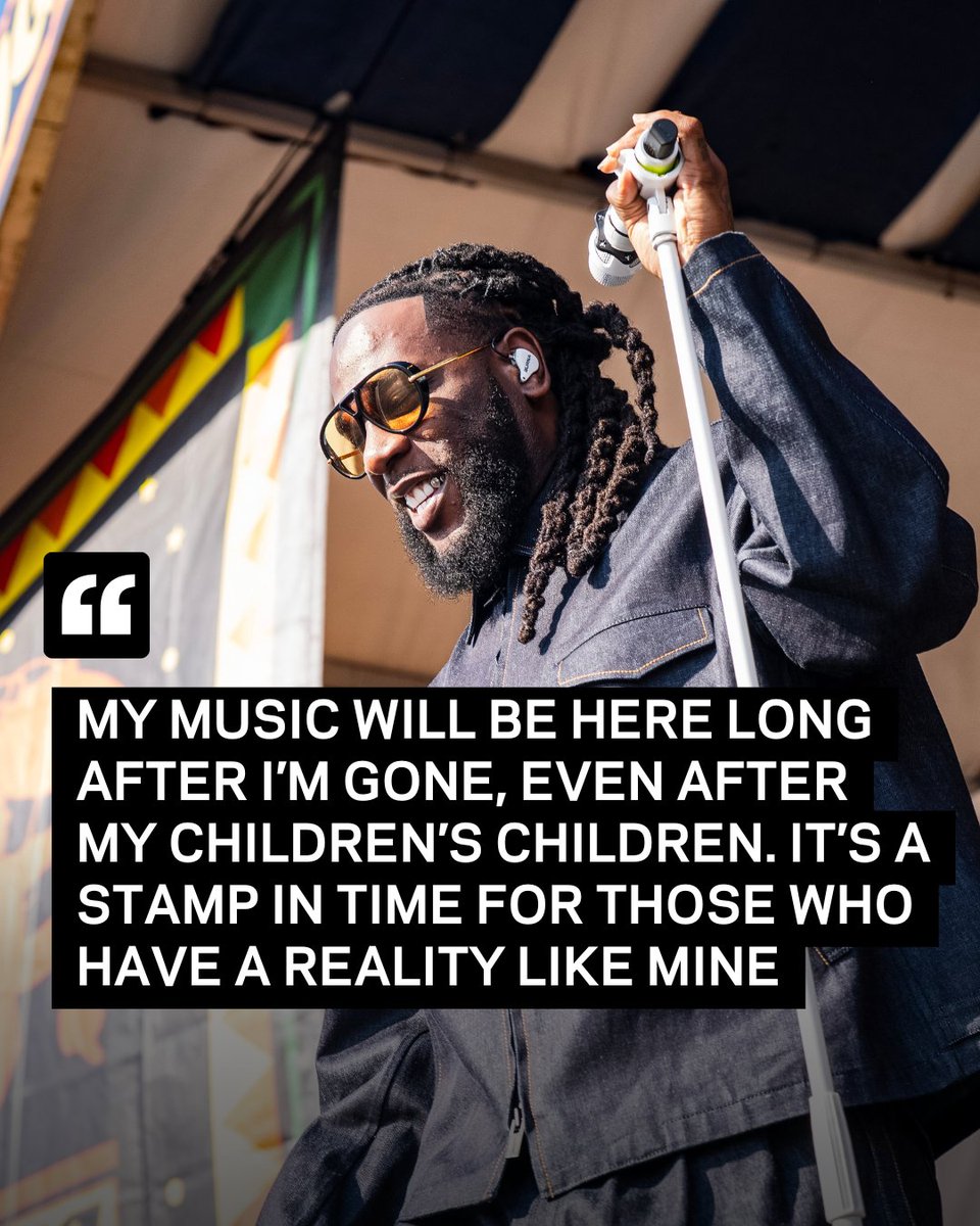 RecordingAcad's tweet image. Happy Birthday to the Nigerian superstar, @burnaboy!
🎤 Since releasing his first mixtape, 'Burn Notice,' in 2011, Burna Boy has taken the world by storm with his soulful vocals, genre-bending style, and endless charisma. In 2021, his album ‘Twice As Tall’ took home the GRAMMY…
