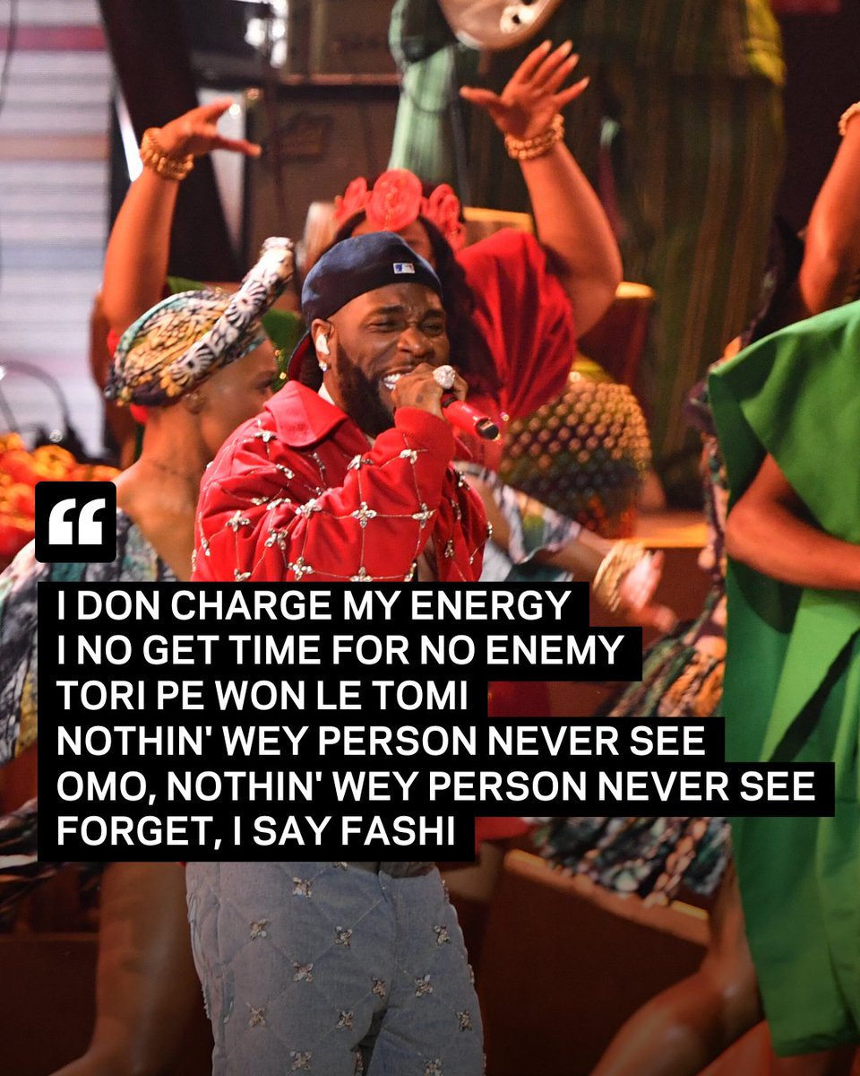 RecordingAcad's tweet image. Happy Birthday to the Nigerian superstar, @burnaboy!
🎤 Since releasing his first mixtape, 'Burn Notice,' in 2011, Burna Boy has taken the world by storm with his soulful vocals, genre-bending style, and endless charisma. In 2021, his album ‘Twice As Tall’ took home the GRAMMY…