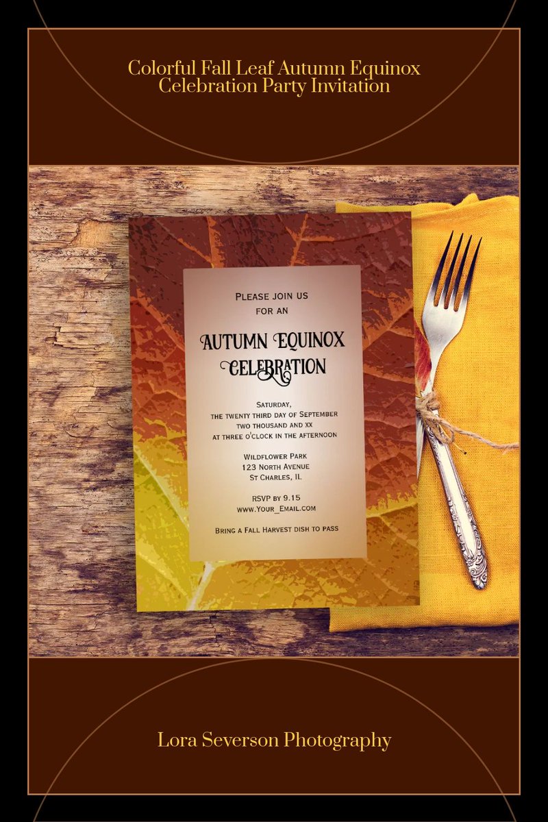 loraseverson's tweet photo. Celebrate the harvest season with the Colorful Fall Leaf Autumn Equinox Celebration Party Invitation https://t.co/KdQvcCda73
#autumnequinoxcelebration #mabon #september23rd #paganholidays #fallharvest #fallcelebration #autumnequinoxinvitations #autumnfeast #paganthanksgiving https://t.co/eBURAUlMVn