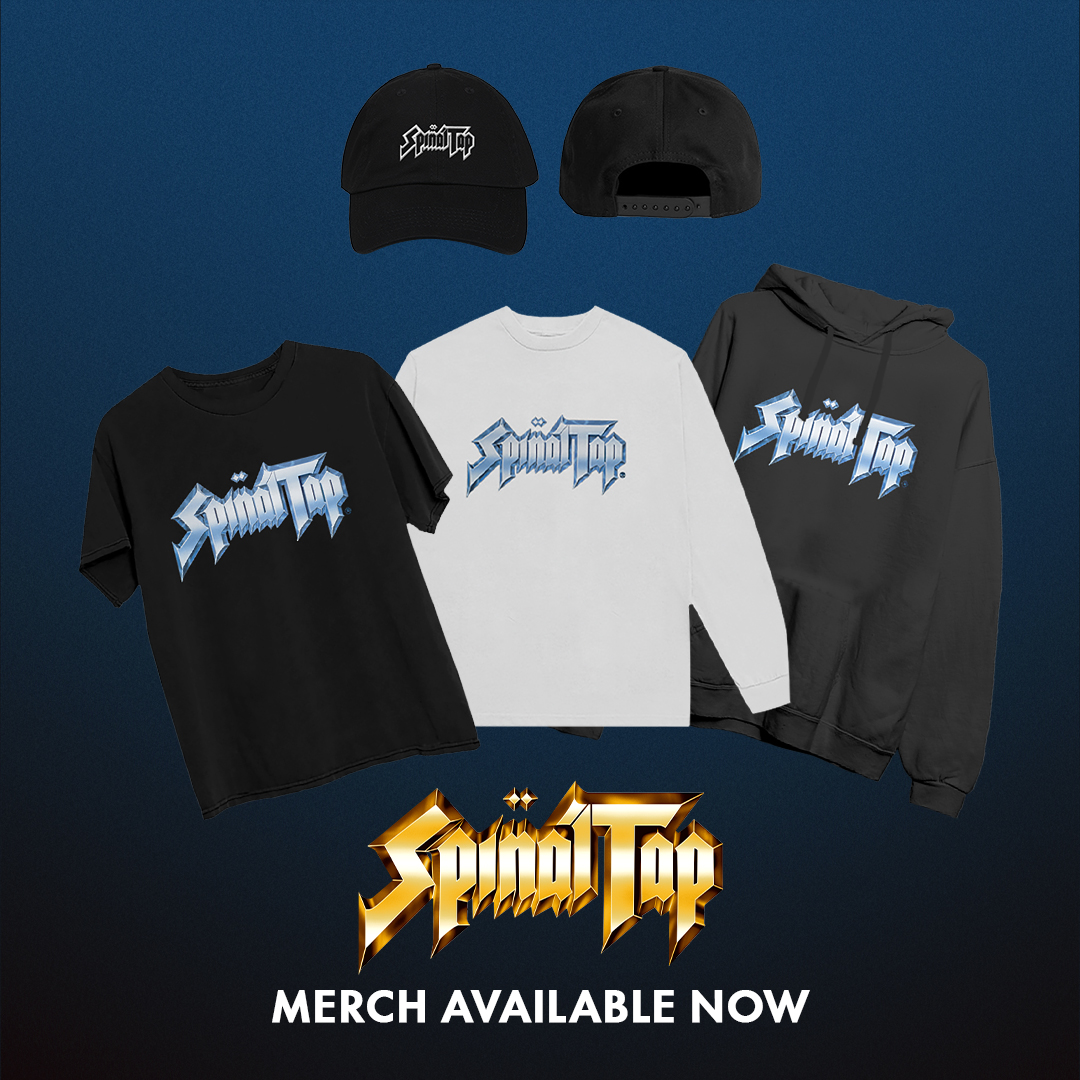 SpinalTap's tweet image. Merch available now: spinaltap.lnk.to/Store. All major credit cards accepted.