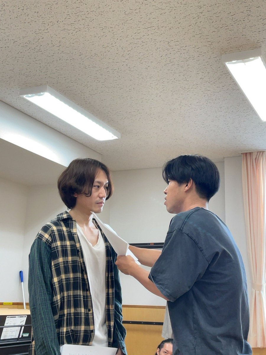 稽古進んでおります！
考えることいっぱいです
7月25日~27日
ご予定決まってない方是非！
 #遺された者達
 #ぶたのちょきんばこ
ws.formzu.net/sfgen/S6320355…