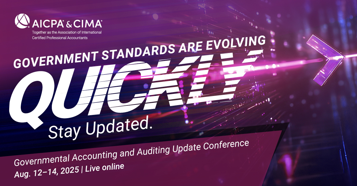 Al Dea, keynote speaker at the AICPA® and CIMA® Governmental Accounting and Auditing Conference, Aug. 12–14, joins the Journal of Accountancy Podcast to preview his session on "Leading Through Change." Listen, and then register for the conference. bit.ly/3Yan2J4