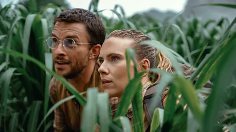 Despite Jonathan Bailey's best-since-Ian-Malcolm performance and a couple of solid set-pieces, I thought Jurassic World Rebirth was a dino-sized disappointment. A tonal mutation that plays like a find-the-stones videogame. #JurassicWorldRebirth
