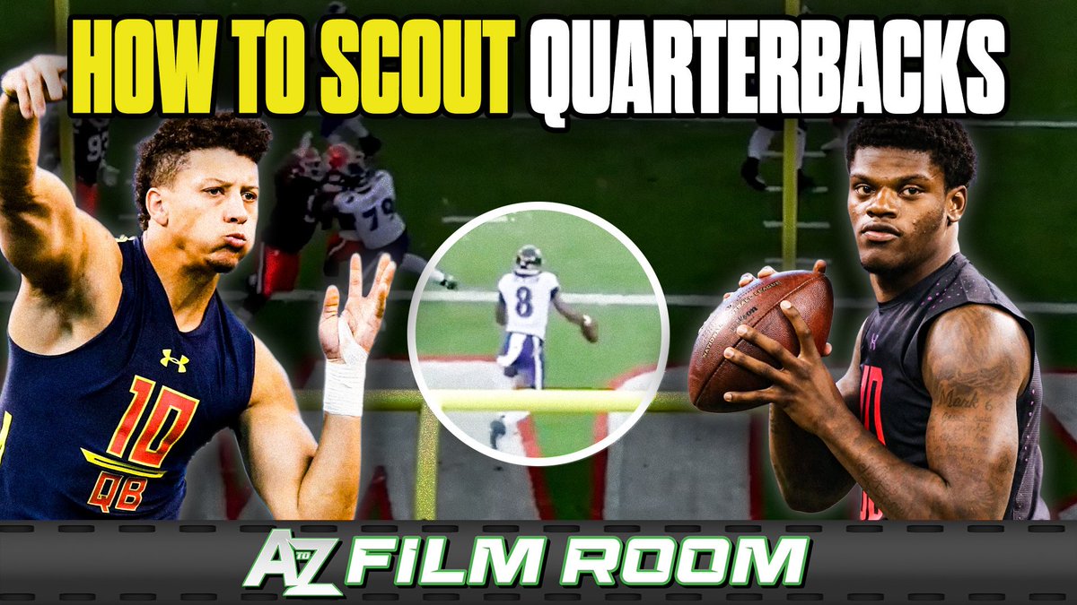 How To Scout Quarterbacks For The NFL Draft 

youtu.be/0351n4G6lfc?si…