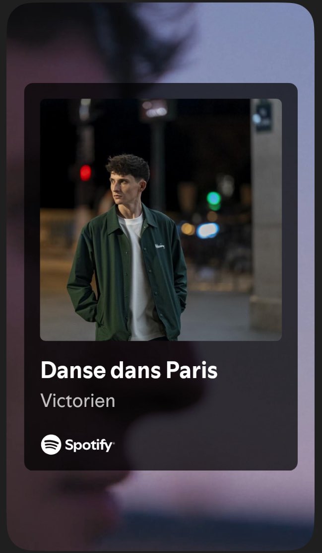 J’avais bcp aimé en l’entendant à Bercy . J’adore cette version studio #dansedansparis #Victorien