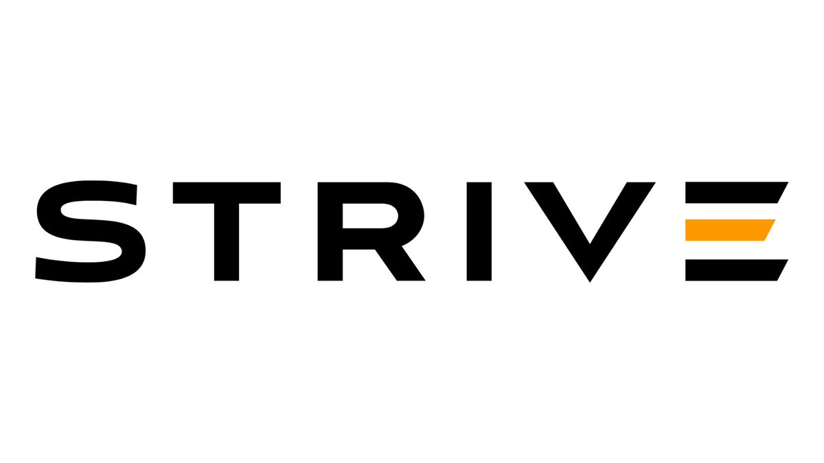 Thank you to @StriveFunds for sponsoring The Inaugural Bitcoin Treasuries  Digital Conference.