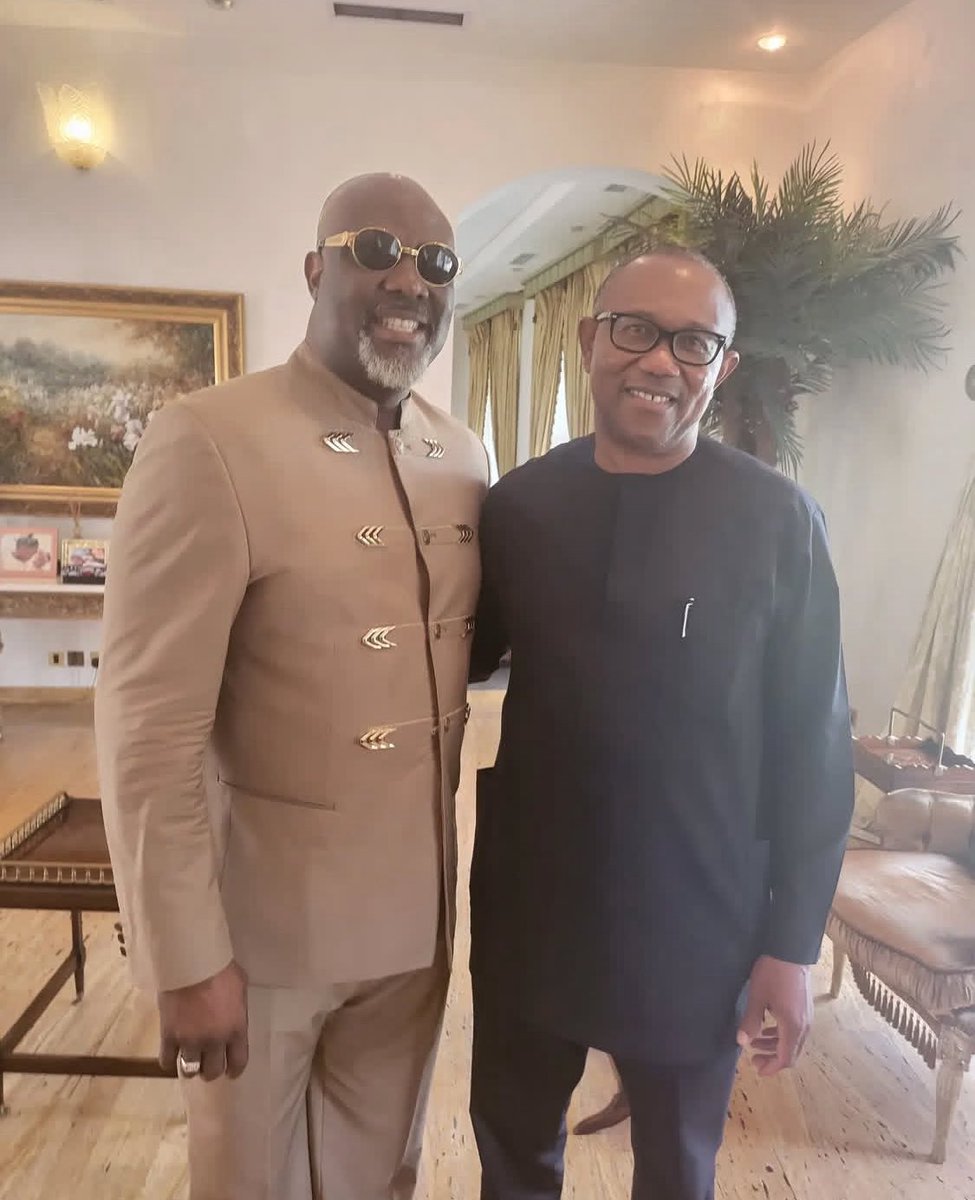 oxygist's tweet photo. The Moment Dino Melaye introduced Mr. Peter Obi to the audience at the ADC coalition conference earlier today in Abuja.

(#LoveIslandUK Shawarma 2500 Alex Otti Goodluck) https://t.co/64CZjPro48