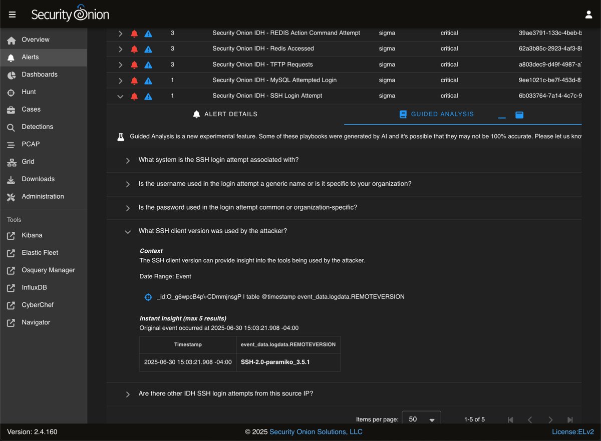 DefensiveDepth's tweet image. Not sure I can put a number to it like &quot;10x&quot; but I see huge value in Intrusion Detection Honeypots... #SecurityOnion