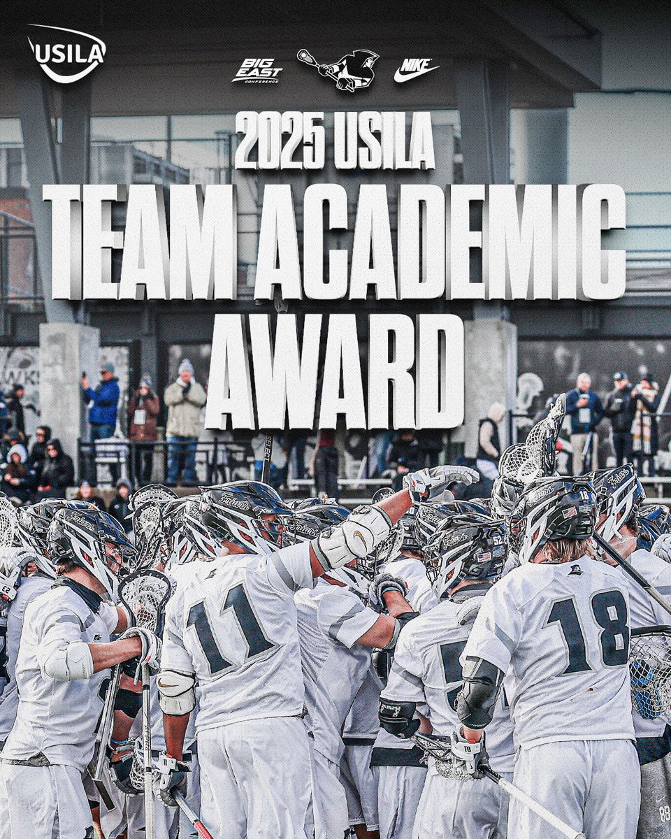 The Friars men's lacrosse program received the USILA Team Academic Award for maintaining excellent academic standing this season!! 

Congrats to all our student athletes on their performance in the classroom and on the field!! 📚
#GoFriars