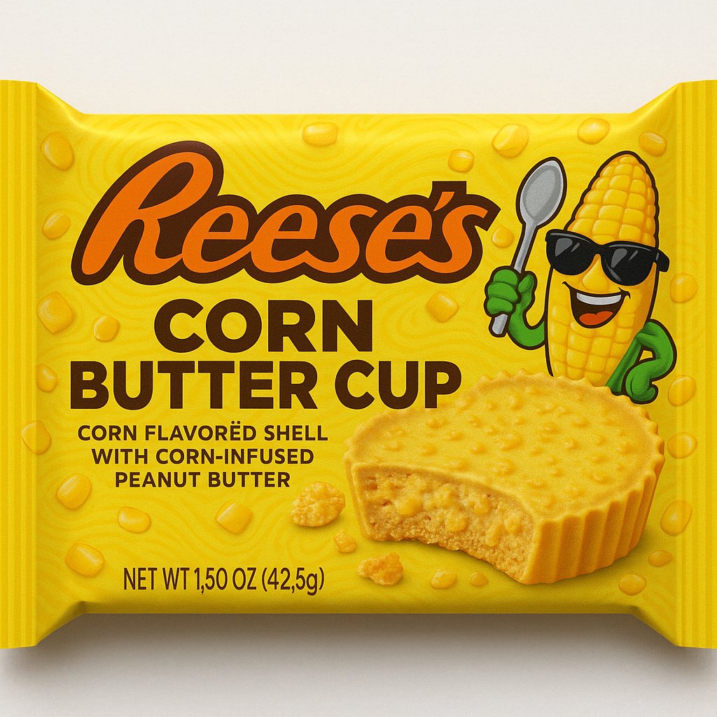 GuidedByColours's tweet photo. What is real? Would you try it? #corn #peanutbutter https://t.co/lQQoI7o031