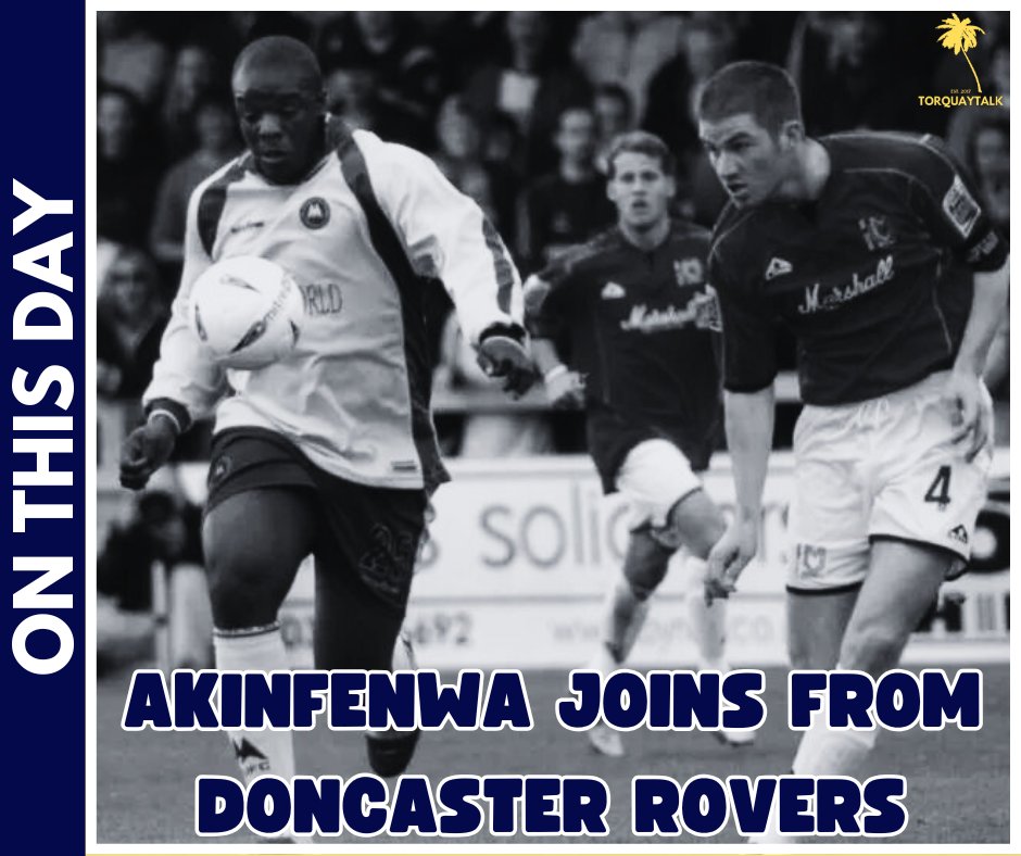 TORQUAYTALK's tweet photo. ON THIS DAY - 3RD JULY #tufc

2004 - Adebayo Akinfenwa joins Torquay,

https://t.co/vkA9RJwKHt https://t.co/tPoNfPjsl3