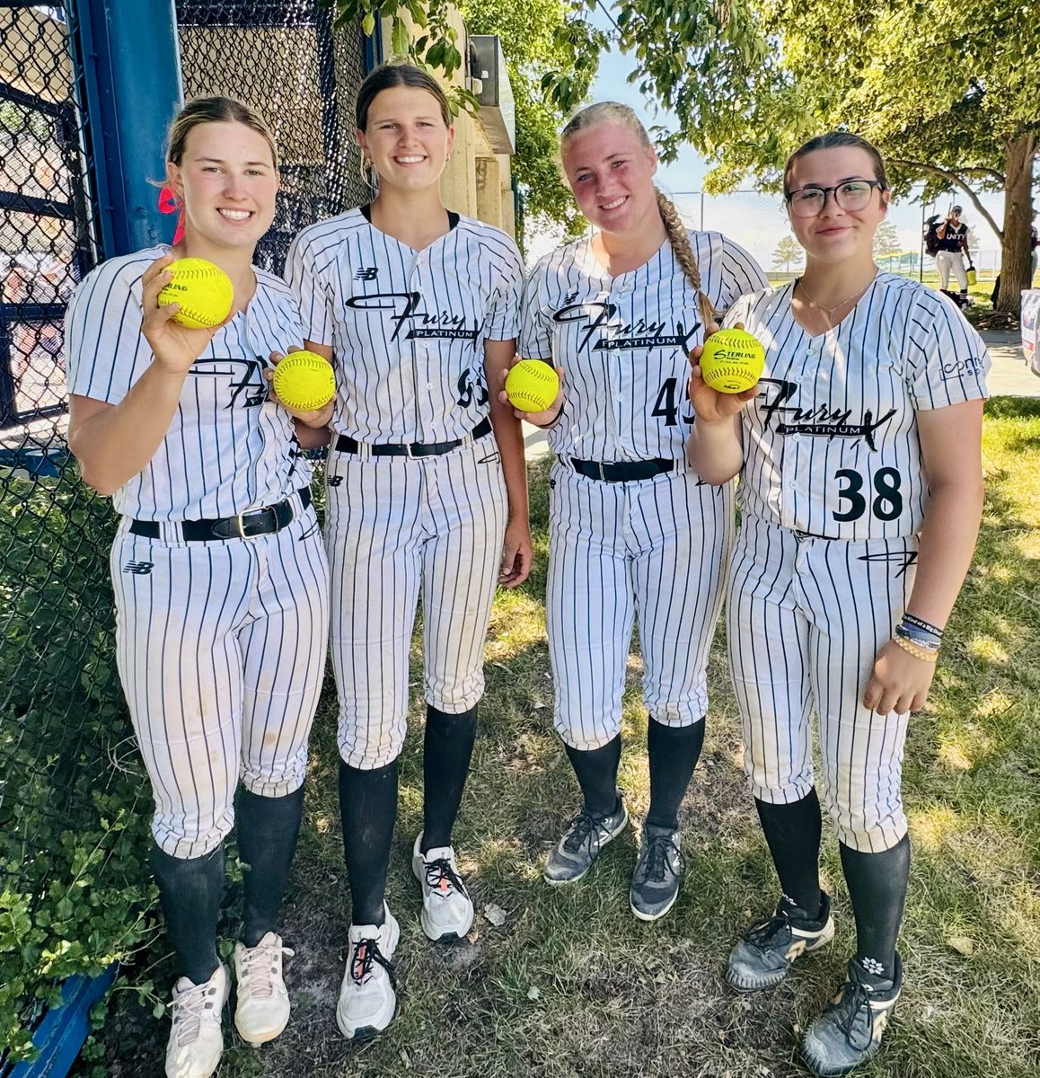 Fury Platinum X - Pickett (@fpxpickett) on Twitter photo Dinger(s) alert 👀👀 - These 4 ladies each smoked a ball over the fence today… driving in 10 of our 16 runs scored today! Congratulations ladies. We are super proud of you! #18 <a href="/ava13west/">Ava West</a> (2027), #63 <a href="/Evie23west/">Evie West</a> (2028), #45 <a href="/AHolcomb45/">Addison Holcomb</a> (2027), #38 <a href="/audreyhaywood10/">Audrey Haywood 2029</a> (2029). Dinger(s) alert 👀👀 - These 4 ladies each smoked a ball over the fence today… driving in 10 of our 16 runs scored today! Congratulations ladies. We are super proud of you! #18 <a href="/ava13west/">Ava West</a> (2027), #63 <a href="/Evie23west/">Evie West</a> (2028), #45 <a href="/AHolcomb45/">Addison Holcomb</a> (2027), #38 <a href="/audreyhaywood10/">Audrey Haywood 2029</a> (2029).